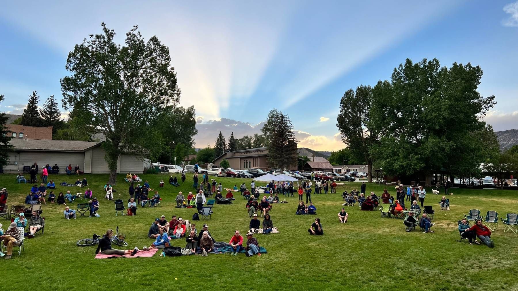 Image of people in Hartwell Park