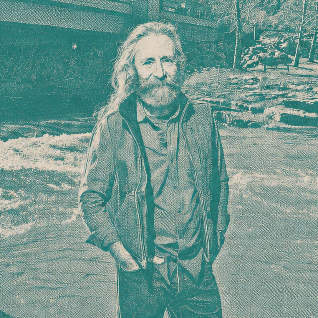 A stylized photo of Mayor John Clark