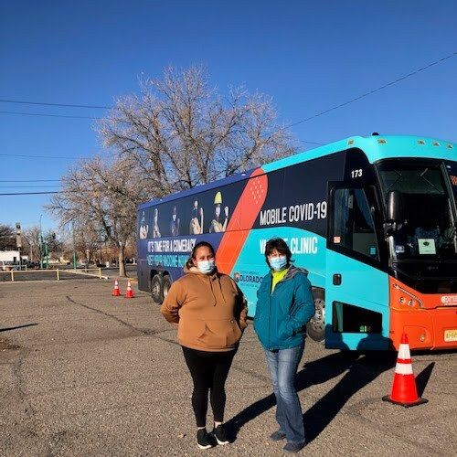 Tri-County Health Network vaccine bus