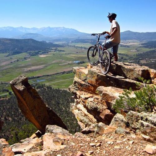 Biking in the San Juan Mountains