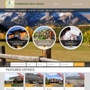 Logo for the Ponderosa Real Estate
