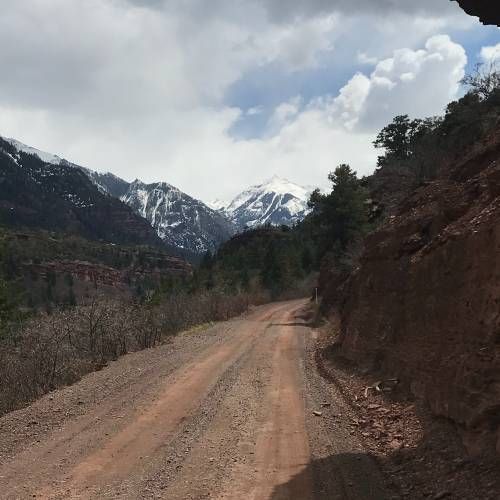 Biking on County Road 17