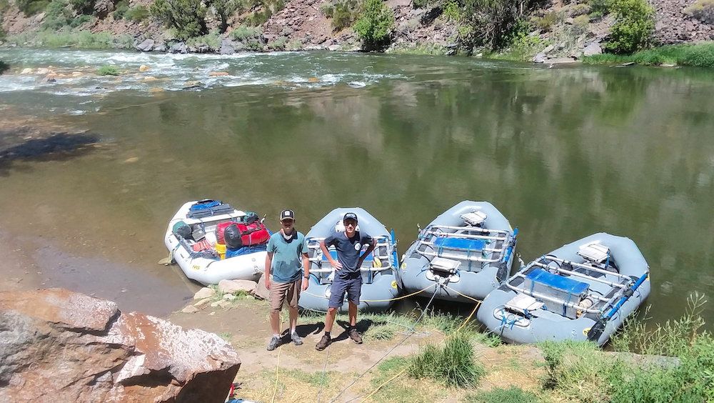 2019 RACC Youth Apprentice Zach with RIGS Fly Shop & Guide Service